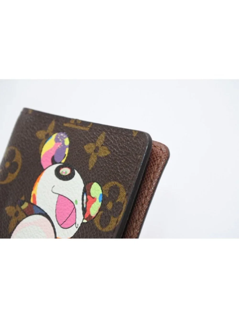 Louis Vuitton Notebook Cover Agenda PM Monogram Panda Takashi Murakami Brown